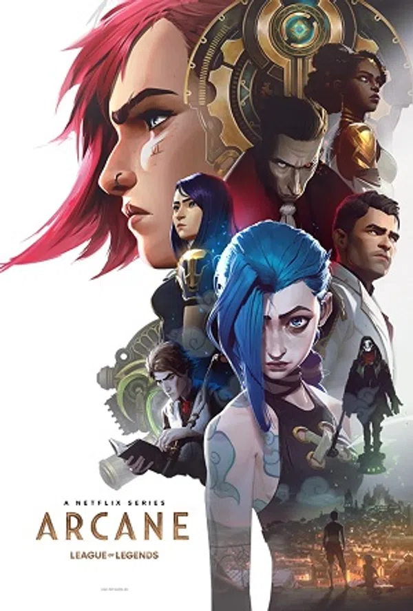 Poster phim Arcane: Liên Minh Huyền Thoại (Phần 1) trên SubNhanh