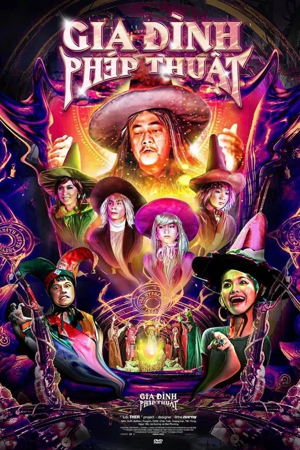 Poster phim Gia Đình Phép Thuật trên SubNhanh