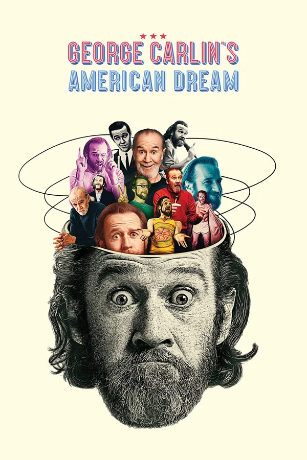 Poster phim Giấc Mơ Mỹ Của George Carlin trên SubNhanh