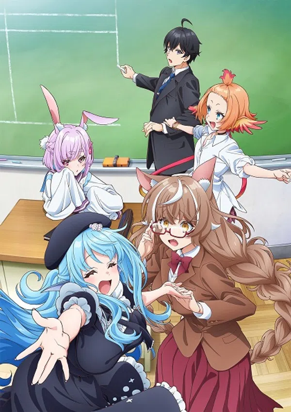 Xem Phim Jingai Kyoushitsu no Ningengirai Kyoushi Vietsub HD Online