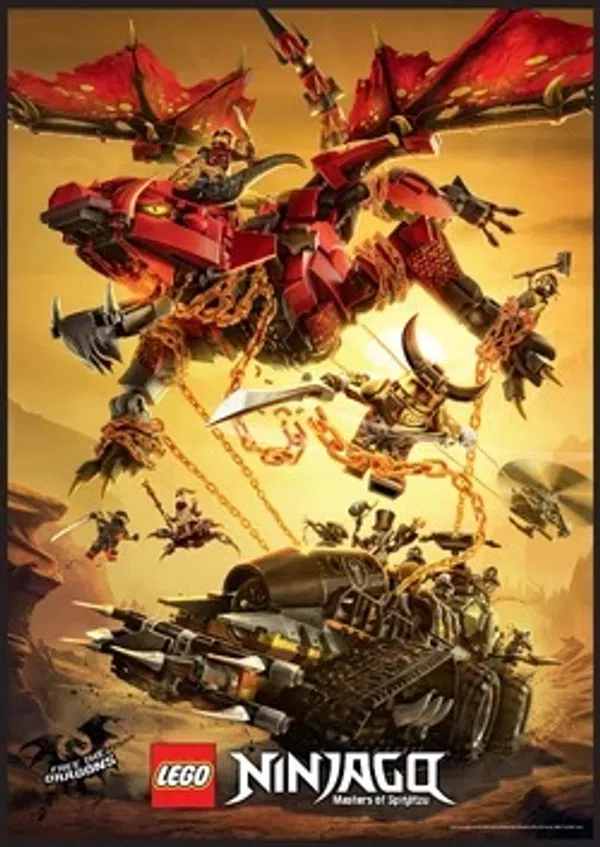 Poster phim LEGO Ninjago: Những Con Rồng Trỗi Dậy (Phần 9) trên SubNhanh